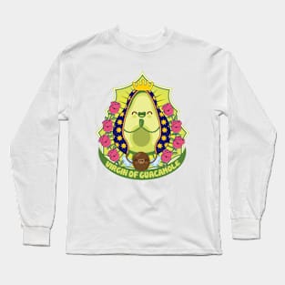 Virgin of Guacamole Long Sleeve T-Shirt